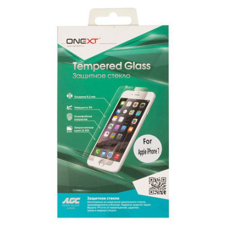 Защитное стекло для экрана ONEXT для Apple iPhone 7, 1 шт [41134]