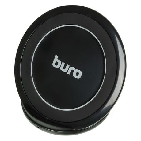 Беспроводное зарядное устройство BURO QF2 QC3.0, 1A, черный