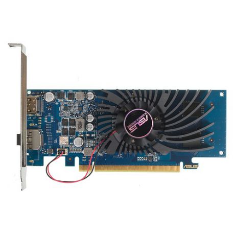 Видеокарта ASUS nVidia GeForce GT 1030 , GT1030-2G-BRK, 2Гб, GDDR3, Low Profile, Ret