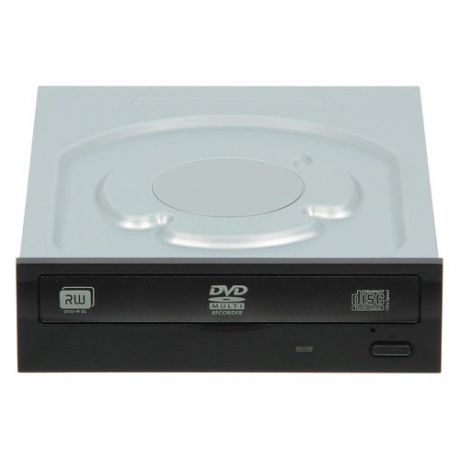 Оптический привод DVD-RW LITE-ON IHAS124-04/-14, внутренний, SATA, черный, OEM