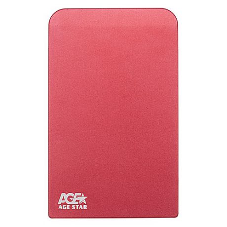 Внешний корпус для HDD AGESTAR 3UB2O1, красный