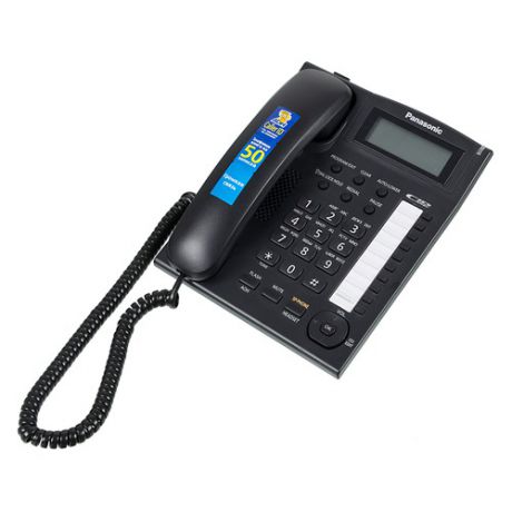 Проводной телефон PANASONIC KX-TS2388RUB, черный