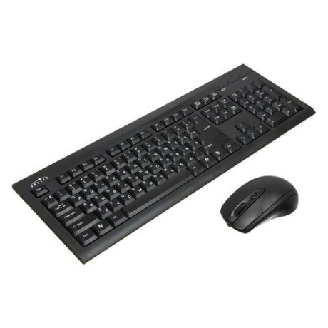 Комплект (клавиатура+мышь) OKLICK 210M, USB, беспроводной