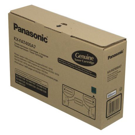 Картридж PANASONIC KX-FAT400A черный [kx-fat400a7]