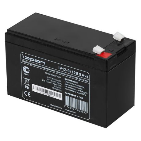 Батарея для ИБП IPPON IP12-9 12В, 9Ач