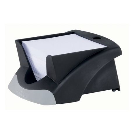 Подставка Durable 7714-01 Vegas для бумажного блока бумажный куб 500 листов 90x90мм черный пластик