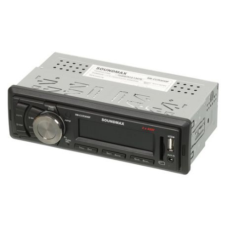 Автомагнитола SOUNDMAX SM-CCR3049F, USB, SD/MMC