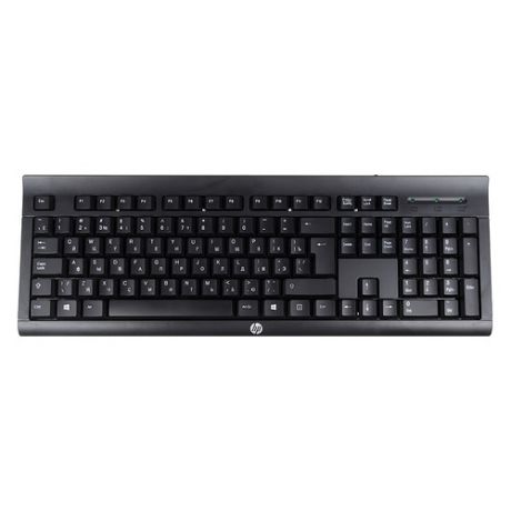 Клавиатура HP K1500, USB, черный [h3c52aa]