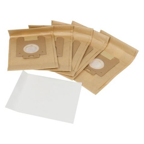 Пылесборники FILTERO FLS 01 (S-bag) Standard, двухслойные, 5 шт., для пылесосов ELECTROLUX, PHILIPS, AEG, BORK, Zamussi