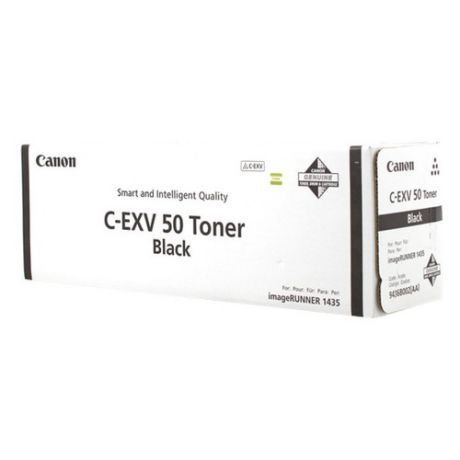 Тонер CANON C-EXV50, для IR1435/1435i/1435iF, черный, 465грамм, туба