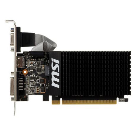 Видеокарта MSI nVidia GeForce GT 710 , GT 710 2GD3H LP, 2Гб, DDR3, Low Profile, Ret [geforce gt 710 2gd3h lp]