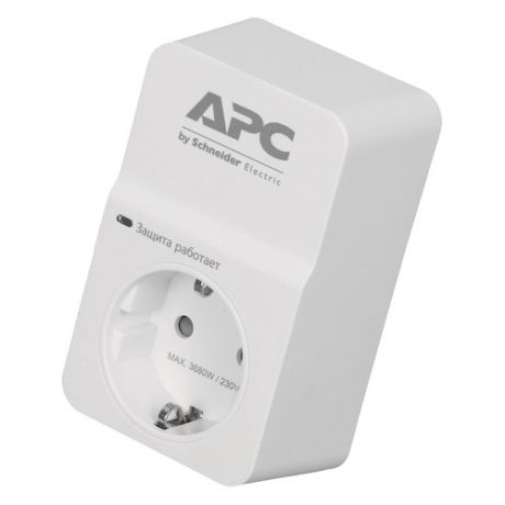 Сетевой фильтр APC PM1W-RS, белый