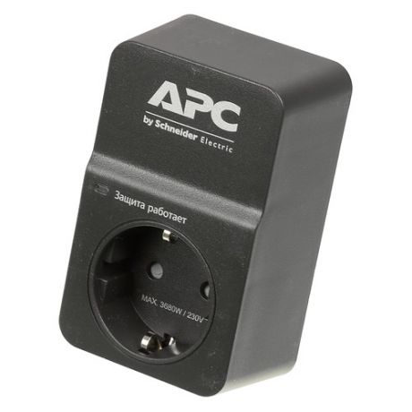 Сетевой фильтр APC PM1WB-RS, черный