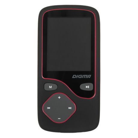 MP3 плеер DIGMA Cyber 3L flash 4Гб черный/красный [cyb3lb]