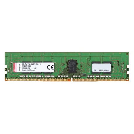 Память DDR4 Kingston KVR24R17S8/8 8Gb DIMM ECC Reg PC4-19200 CL17 2400MHz