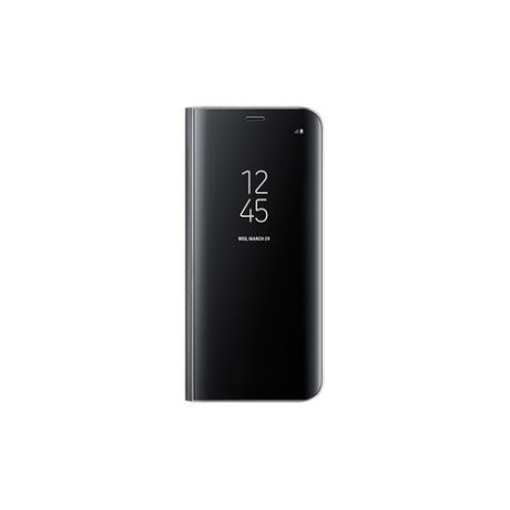 Чехол (флип-кейс) SAMSUNG Clear View Standing Cover, для Samsung Galaxy S8, черный [ef-zg950cbegru]