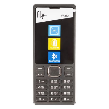 Мобильный телефон FLY FF282, черный