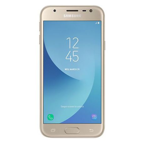 Смартфон SAMSUNG Galaxy J3 (2017) 16Gb, SM-J330F, золотистый