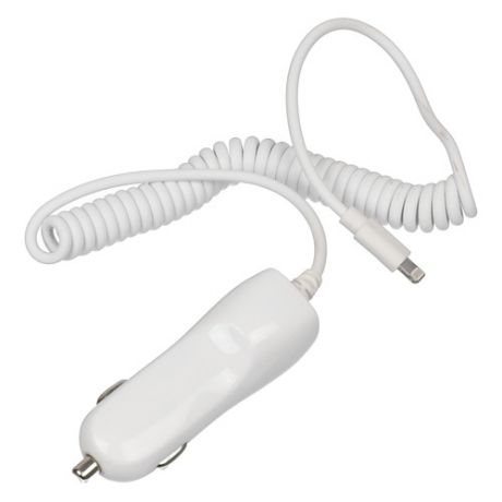 Автомобильное зарядное устройство WIIIX CH-U2-8, USB, 8-pin Lightning (Apple), 2.1A, белый