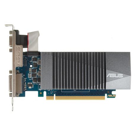 Видеокарта ASUS nVidia GeForce GT 710 , GT710-SL-2GD5, 2Гб, GDDR5, Ret