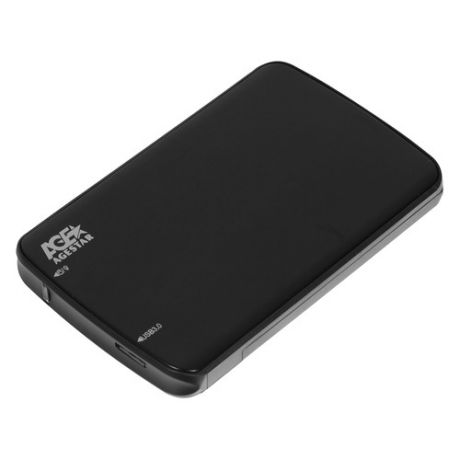 Внешний корпус для HDD/SSD AGESTAR 3UB2A12, черный