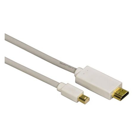 Кабель HAMA H-53220, HDMI (m) - Mini Displayport , 1.5м, GOLD серый [00053220]