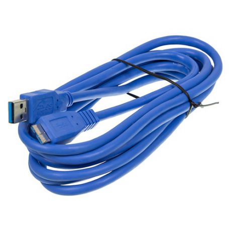 Кабель NINGBO micro USB B (m) - USB A(m), 3м, синий