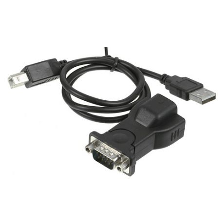 Адаптер USB2.0 NINGBO X-Storm USB-COM-ADPG, COM 9pin (m) - USB A(m), 0.8м, черный [bf-810]