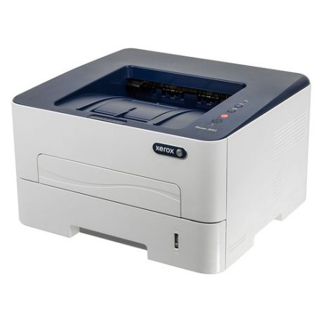 Принтер лазерный XEROX Phaser 3052NI лазерный, цвет: белый [3052v_ni]