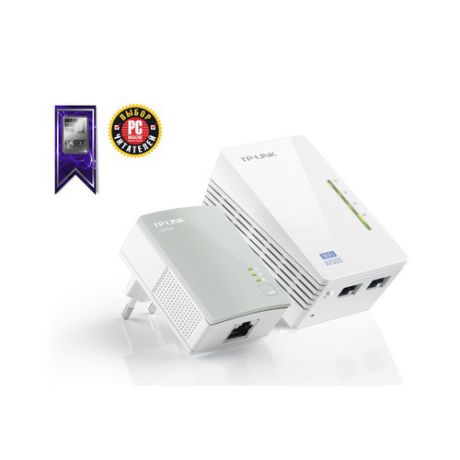 Сетевой адаптер PowerLine/WiFi TP-LINK TL-WPA4220KIT Ethernet
