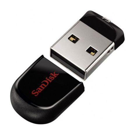 Флешка USB SANDISK Cruzer Fit 32Гб, USB2.0, черный [sdcz33-032g-b35]