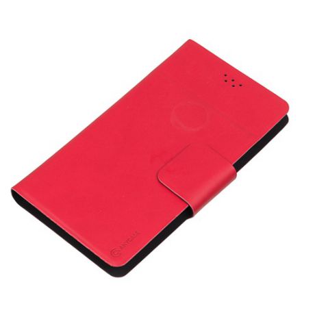 Чехол (флип-кейс) DEPPA Anycase Wallet, для универсальный 5.5-6.5", красный [140008]