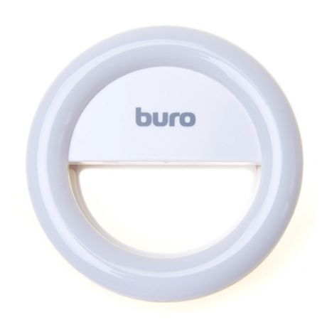 Вспышка для селфи BURO RK-14-WT, для планшетов и смартфонов, белый