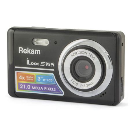 Цифровой фотоаппарат REKAM iLook S959i, темно-серый