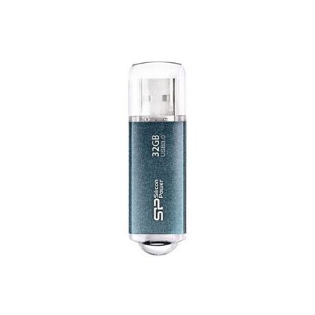 Флешка USB SILICON POWER Marvel M01 32Гб, USB3.0, синий [sp032gbuf3m01v1b]