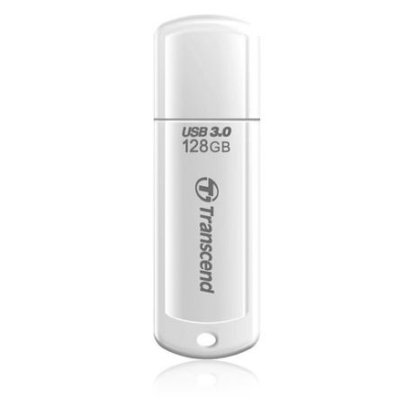 Флешка USB TRANSCEND Jetflash 730 128Гб, USB3.0, белый [ts128gjf730]