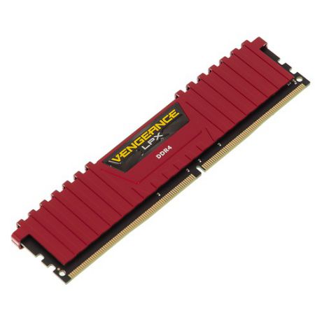 Модуль памяти CORSAIR Vengeance LPX CMK8GX4M1A2400C14R DDR4 - 8Гб 2400, DIMM, Ret