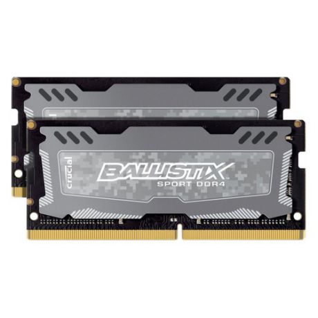 Модуль памяти CRUCIAL Ballistix Sport LT BLS2C4G4S240FSD DDR4 - 2x 4Гб 2400, SO-DIMM, Ret