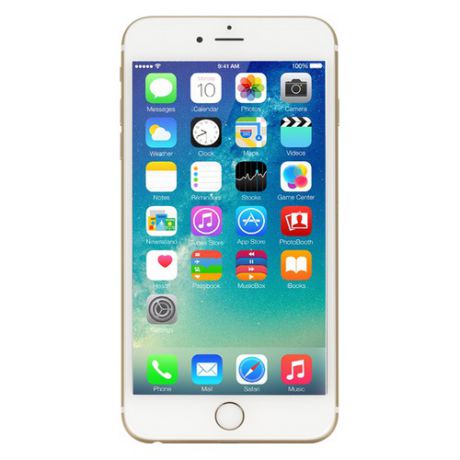 Смартфон APPLE iPhone 6s Plus 128Gb, MKUF2RU/A, золотистый