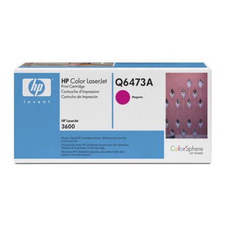 Картридж HP Q6473A пурпурный