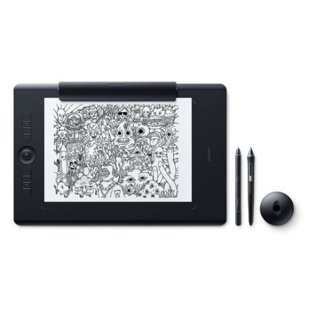 Графический планшет WACOM Intuos Pro Paper PTH-860P-R А4 черный