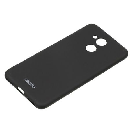 Чехол (клип-кейс) Gresso Meridian, для Huawei Honor 6C Pro, черный [gr17mrn037]