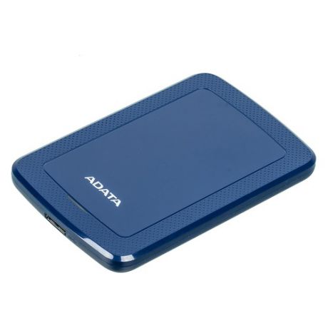 Внешний жесткий диск A-DATA HV300, 1Тб, синий [ahv300-1tu31-cbl]
