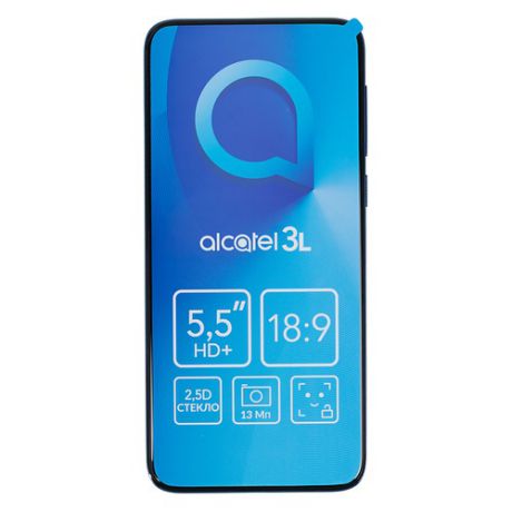 Смартфон ALCATEL 3L 5034D, синий металлик