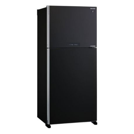 Холодильник SHARP SJ-XG55PMBK, двухкамерный, черный