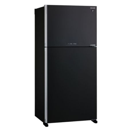 Холодильник SHARP SJ-XG60PMBK, двухкамерный, черный