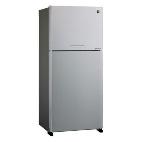 Холодильник SHARP SJ-XG55PMSL, двухкамерный, серебристый