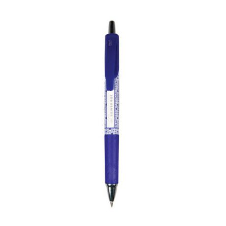 Ручка гелевая Silwerhof ROCKET (016047-02) авт. 0.5мм корпус кауч.микропор. синие чернила коробка ка 12 шт./кор.