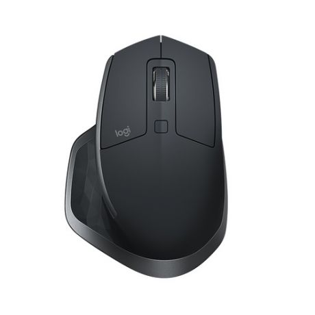 Мышь LOGITECH MX Master 2S оптическая беспроводная USB, графитовый [910-005139]