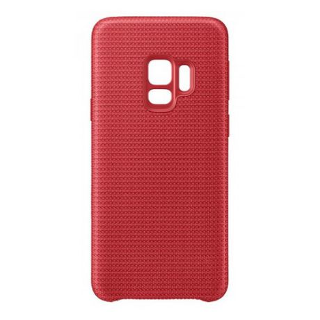 Чехол (клип-кейс) SAMSUNG Hyperknit Cover, для Samsung Galaxy S9, красный [ef-gg960fregru]